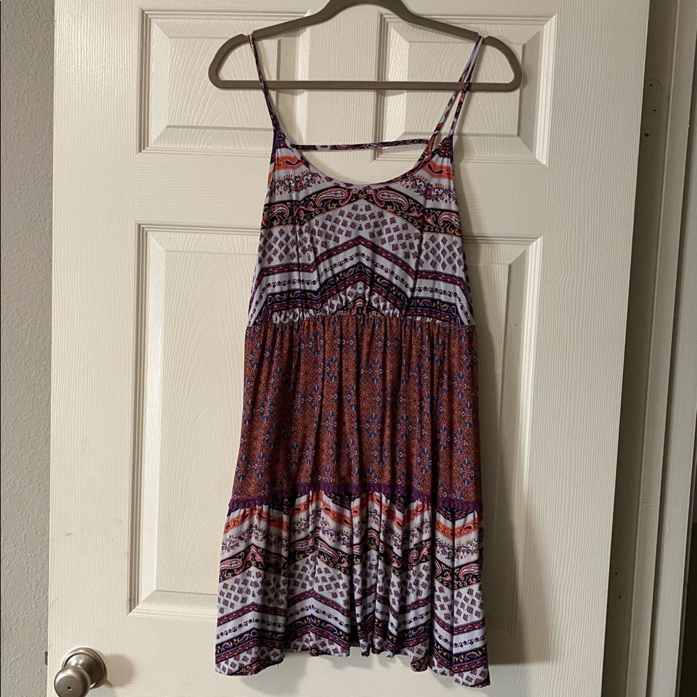 Boho layered sundress